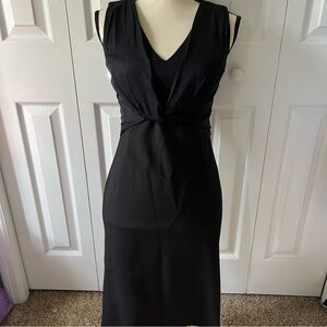 NWOT Elie Tahari Elegant Black Sleeveless Dress Size 2